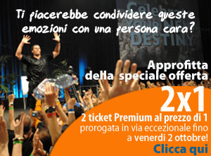 Trai vantaggio dall'offerta speciale 2x1!